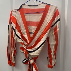 Zara Wrap-Top